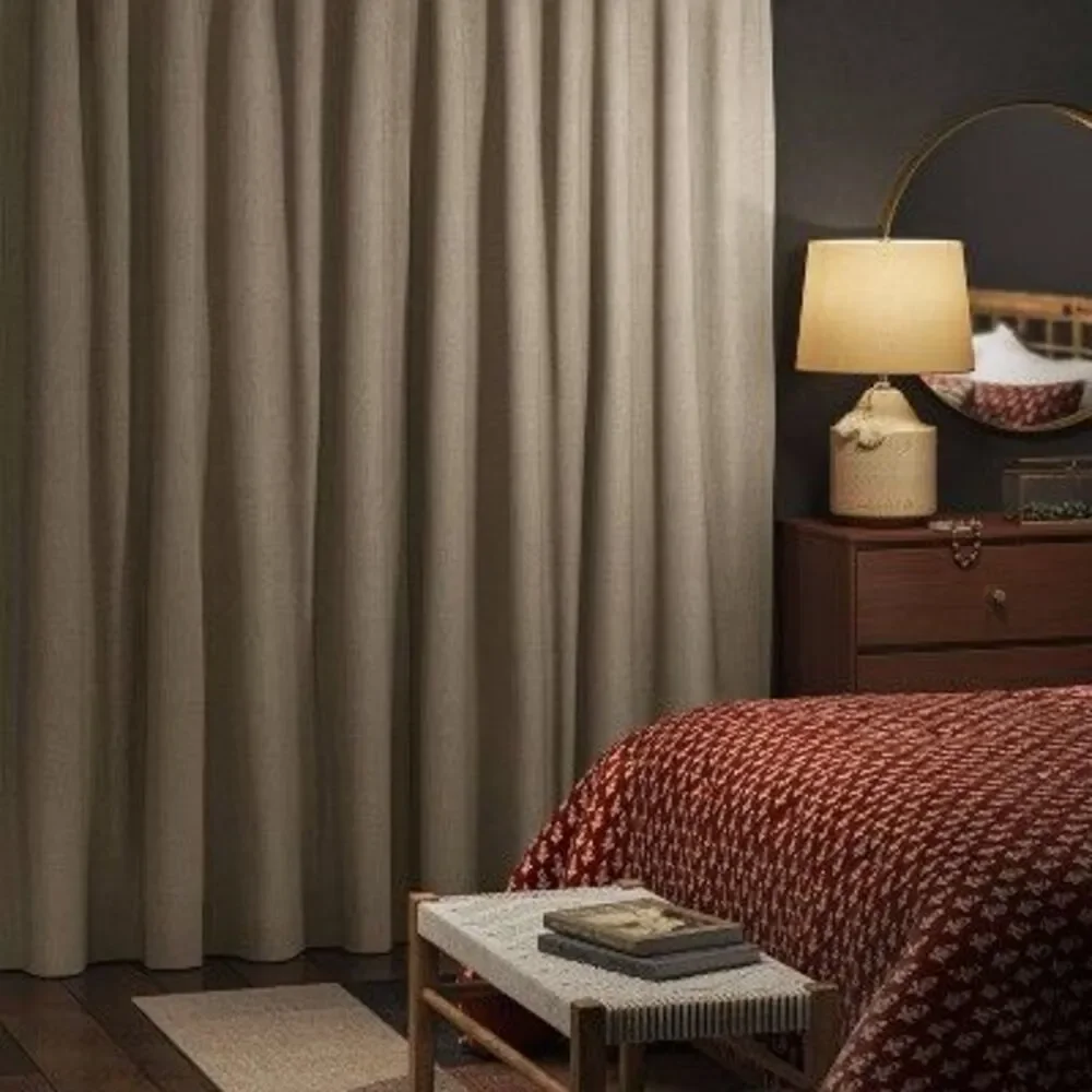 Threshold Cream Curtain Panel - Picture 2 of 4